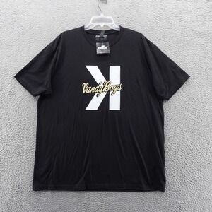 BreakingT‎ VandyBoys SK T-Shirt Large Black Cotton Short Sleeve Graphic Tee NWT